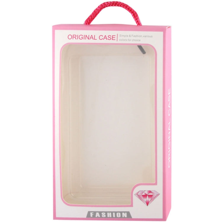 Color Box Packing for iPhone 5 & 5S & SE & 5C / iPhone 4 & 4S Plastic Case / Bumper Frame / Silicone Case / TPU Case, Case Not include  (Pink)