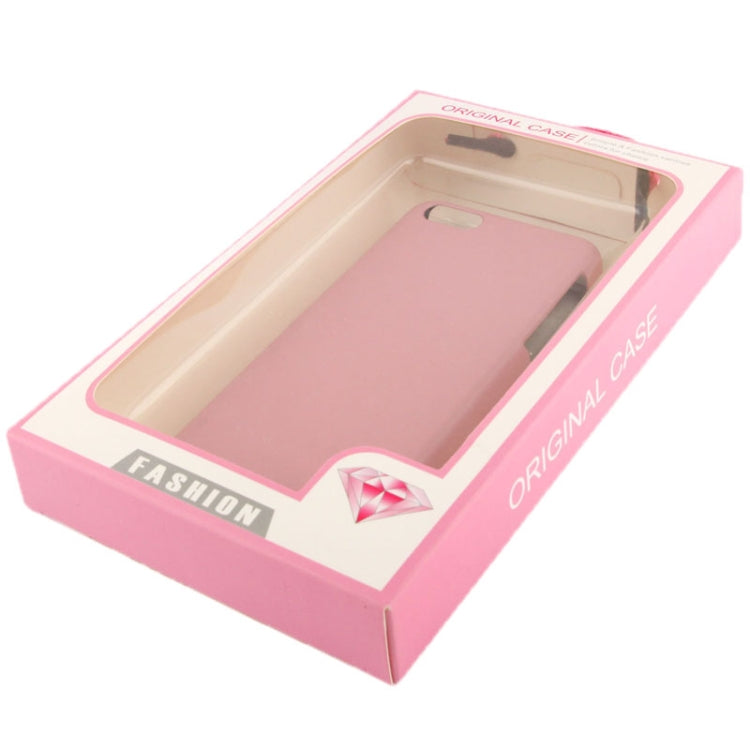Color Box Packing for iPhone 5 & 5S & SE & 5C / iPhone 4 & 4S Plastic Case / Bumper Frame / Silicone Case / TPU Case, Case Not include  (Pink)