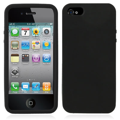 High Quality Pure Color Silicon Case for iPhone 5 & 5s & SE