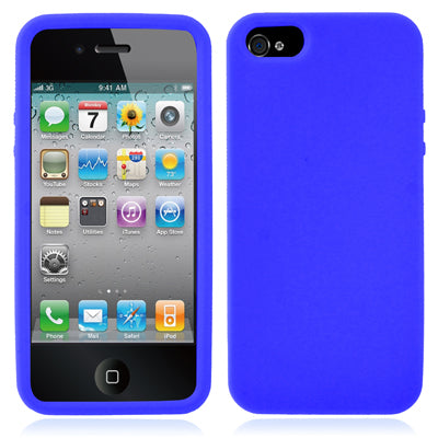 High Quality Pure Color Silicon Case for iPhone 5 & 5s & SE