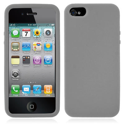 High Quality Pure Color Silicon Case for iPhone 5 & 5s & SE