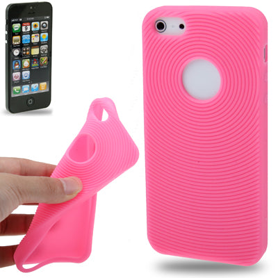 Ripple Pattern Silicon Case for iPhone 5 & 5s & SE