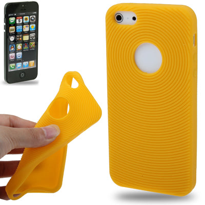 Ripple Pattern Silicon Case for iPhone 5 & 5s & SE