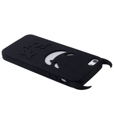 Halloween Devil Style 3D Shape Silicon Case for iPhone 5 & 5s & SE