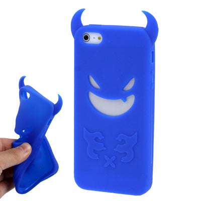 Halloween Devil Style 3D Shape Silicon Case for iPhone 5 & 5s & SE