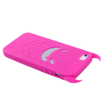 Halloween Devil Style 3D Shape Silicon Case for iPhone 5 & 5s & SE