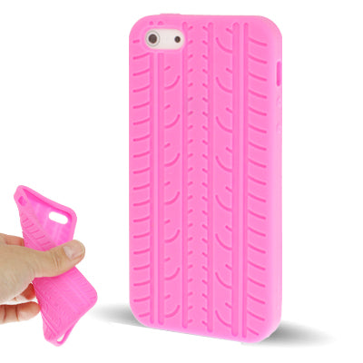 Tire Texture Silicon Case for iPhone 5 & 5s & SE