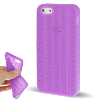Tire Texture Silicon Case for iPhone 5 & 5s & SE