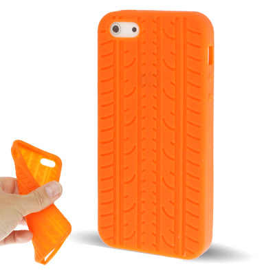 Tire Texture Silicon Case for iPhone 5 & 5s & SE