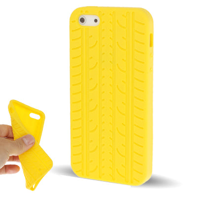 Tire Texture Silicon Case for iPhone 5 & 5s & SE