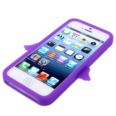 Halloween Angel Style 3D Shape Silicon Case for iPhone 5 & 5s & SE