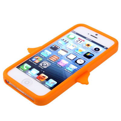 Halloween Angel Style 3D Shape Silicon Case for iPhone 5 & 5s & SE