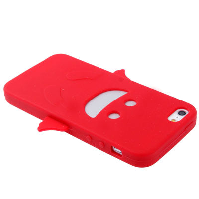 Halloween Angel Style 3D Shape Silicon Case for iPhone 5 & 5s & SE