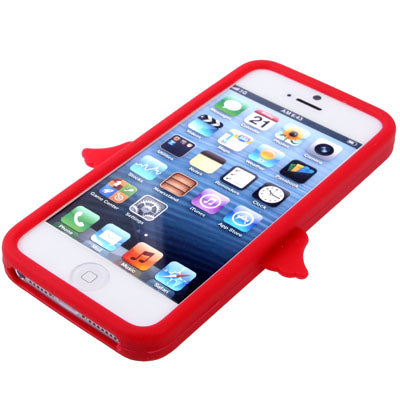 Halloween Angel Style 3D Shape Silicon Case for iPhone 5 & 5s & SE