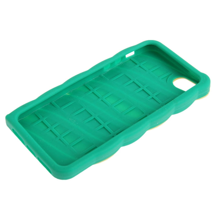 Colorful Stripe Pattern Silicone Case for iPhone 5 & 5s & SE & SE