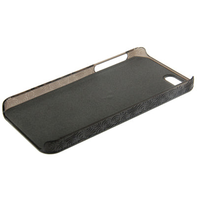 Playing Card Series Spade K Pattern Plastic Protective Case for iPhone 5 & 5s & SE