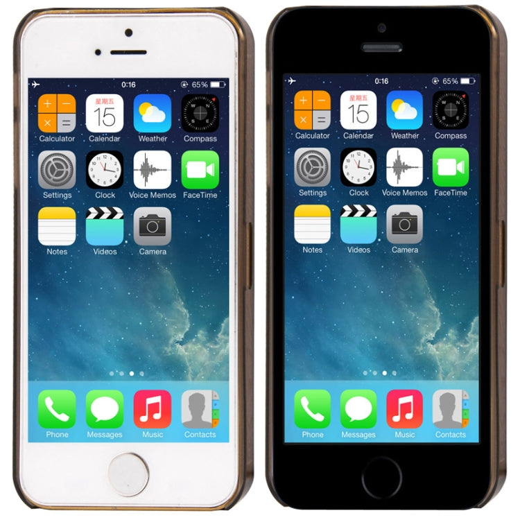 0.5mm Ultra Thin Scrub Plastic Case for iPhone 5 & 5s & SE