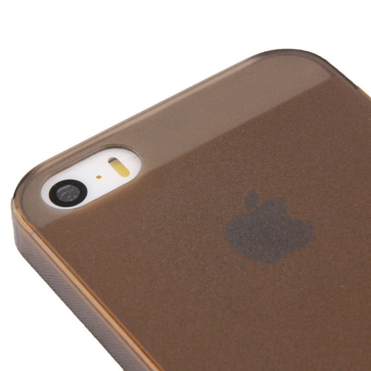 0.5mm Ultra Thin Scrub Plastic Case for iPhone 5 & 5s & SE