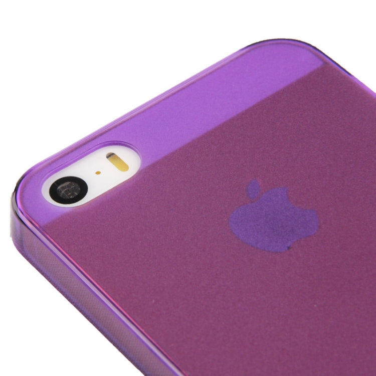 0.5mm Ultra Thin Scrub Plastic Case for iPhone 5 & 5s & SE
