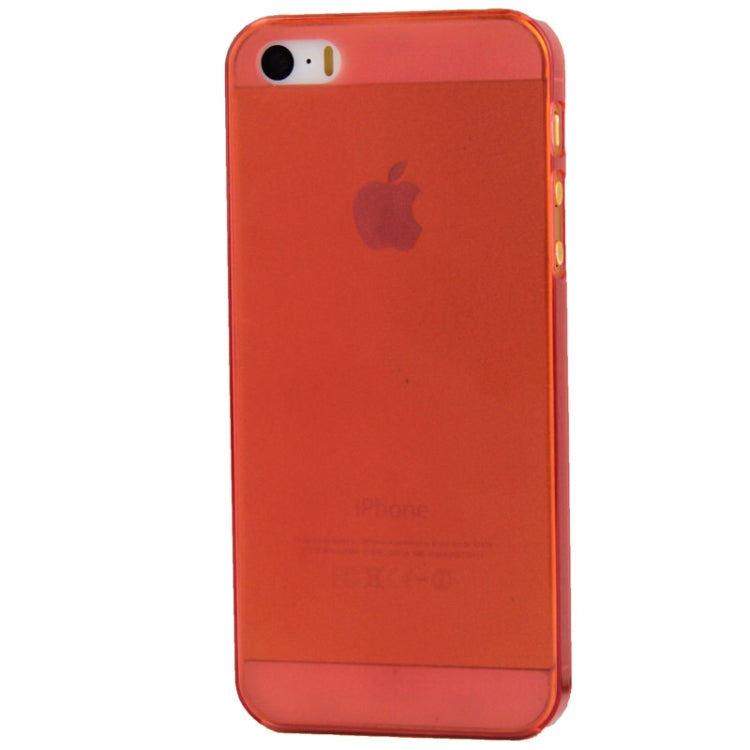 0.5mm Ultra Thin Scrub Plastic Case for iPhone 5 & 5s & SE