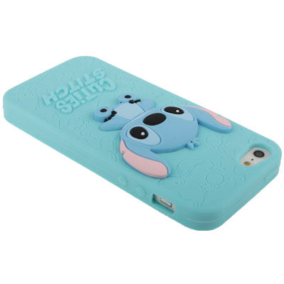 Stitch Cartoon Pattern Silicon Case for iPhone 5 & 5s & SE