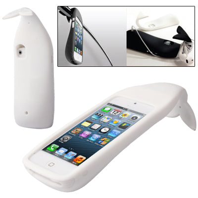 Funny Multi-function Whale Silicone Case for iPhone 5 & 5s & SE & SE