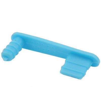 100 PCS Dock Plug and Earphone Jack Anti-dust Stopper for iPhone 5/5S/5C