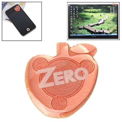 Apple Shaped EM / SAR Emission Radiation Shield Sticker for Cell Phones