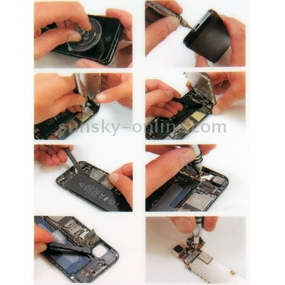 6 in 1 Special Opening Tools Sets for iPhone 5 & 5S & 5C / iPhone 4 & 4S