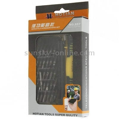 32 in 1 Hotian Versatile Screwdrivers Set for iPhone 5 & 5S & 5C / iPhone 4 & 4S / 3G &3GS, Galaxy SIII mini / i8190, Note II / N7100, Note / i9220 / N7000, Note LTE / N7005, S II / i9100, HTC One X, One V, One S and other Mobile Phone