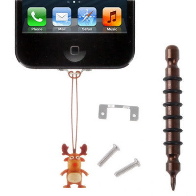 3 in 1 (Screwdriver + Screws + Landyard / Strap Tool) Install Metal Tool Kits for iPhone 5/5S/5C
