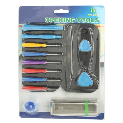 15 in 1 (Screwdrivers + Opening Tool + Sim Cutter ) Professional Disassembly Repairing Tool for iPhone 5 / iPhone 4 & 4S / iPad 4 / Other Mobile Phone
