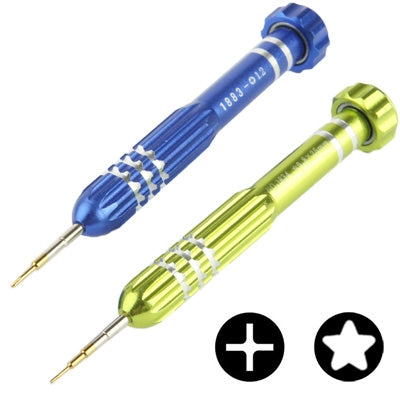 2 in 1 Full Metal Precision Screwdriver (Pentagon + Phillips Screwdriver) Mobile Phone Repair Tool Kit