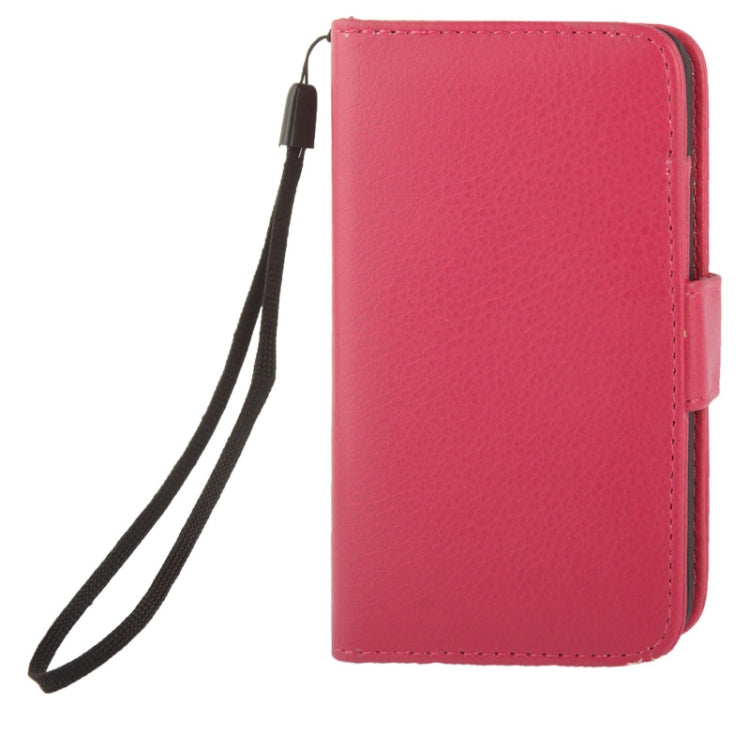 Litchi Texture Leather Case with Wallet for iPhone 5 & 5S