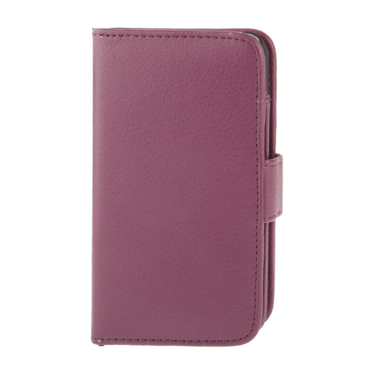 Litchi Texture Leather Case with Wallet for iPhone 5 & 5S