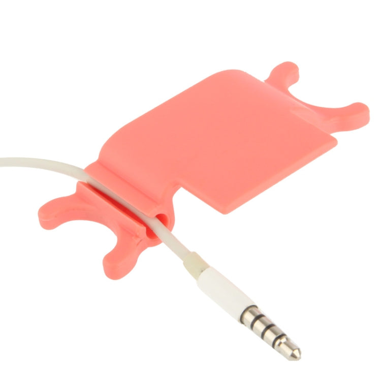 Earphone Winding Device and Phone Stent in for iPhone 5 & 5C & 5S / iPod touch