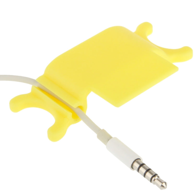 Earphone Winding Device and Phone Stent in for iPhone 5 & 5C & 5S / iPod touch