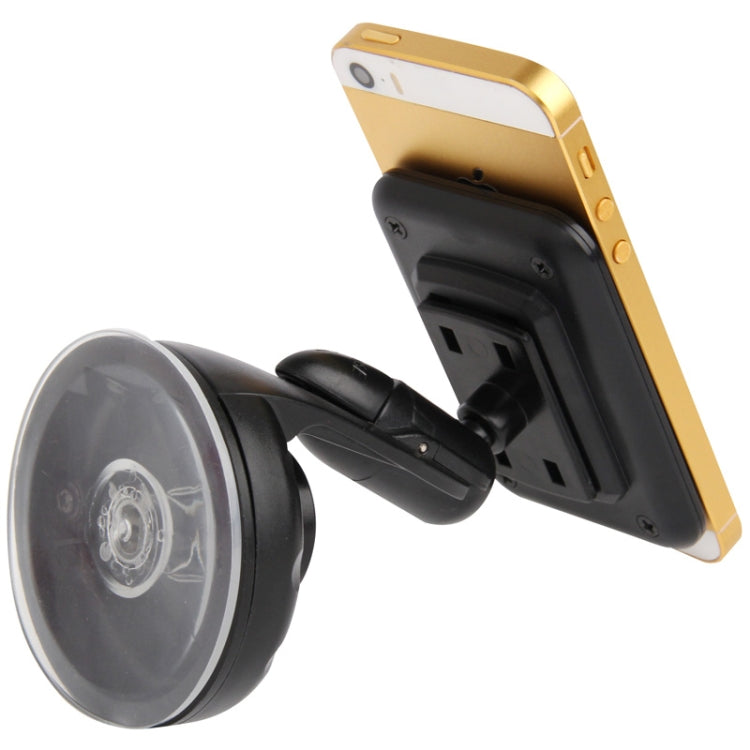 Shock-proof / 360 Rotating Angle Universal Car Windshield Mount Suck Holder, For iPhone, Galaxy, Sony, Lenovo, HTC, Huawei, and other Smartphones(Black)
