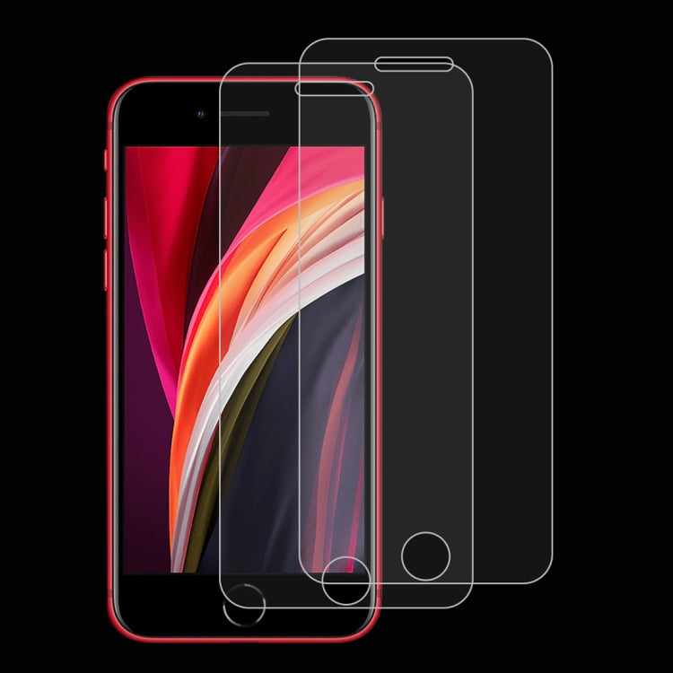 2 PCS for iPhone SE & 5 & 5S & 5C 0.26mm 9H Surface Hardness 2.5D Explosion-proof Tempered Glass Screen Film