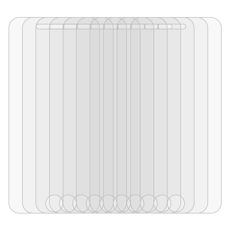 50 PCS for iPhone SE & 5 & 5S & 5C 0.26mm 9H Surface Hardness 2.5D Explosion-proof Tempered Glass Film, No Retail Package