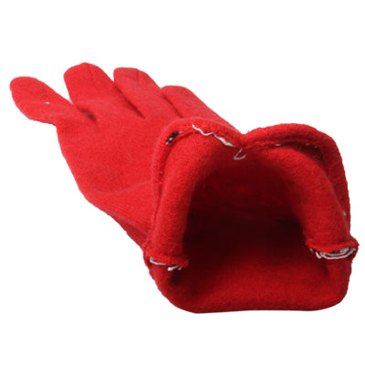 Cashmere Gloves of Touch Screen, For iPhone, Galaxy, Huawei, Xiaomi, HTC, Sony, LG and other Touch Screen Devices(Red)