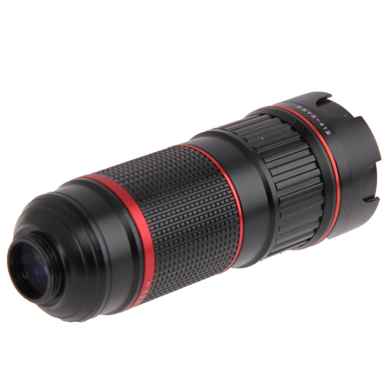 Khama 4-12X Zoom Mobile Phone Telephoto Lense for iPhone 5 & 5S(Black)