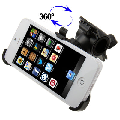 Bicycle Mount / Bike Holder for iPhone 5 & 5S(Black)