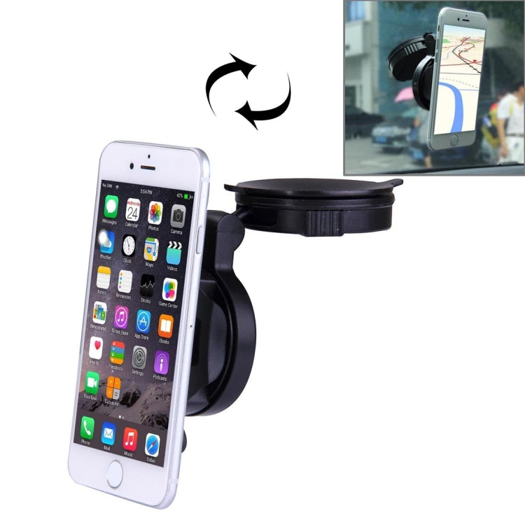 Young Player Mini Universal 360 Degree Rotatable Stick Windshield Car Mount Holder, For iPhone, Galaxy, Huawei, Xiaomi, LG, HTC and Other Smart Phones