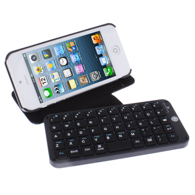 Bluetooth Keyboard Leather Tablet Case for iPhone 5 / iPad / iPad 2 / New iPad / Mini iPad