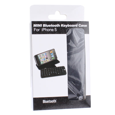 Bluetooth Keyboard Leather Tablet Case for iPhone 5 / iPad / iPad 2 / New iPad / Mini iPad