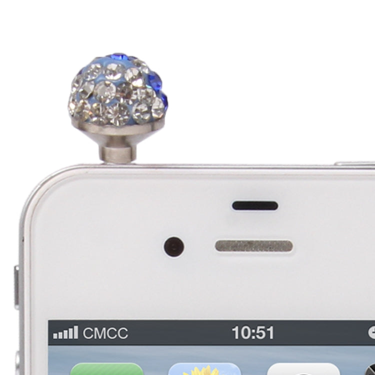 Trumpet Fashion Diamond Noble And Elegant Dust Plug for iPhone 4 & 4S/New iPad(iPad 3)/iPad 2/iPad/iPod