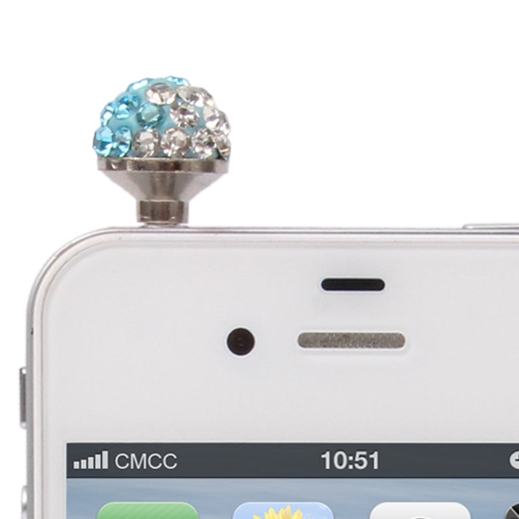 Trumpet Fashion Diamond Noble And Elegant Dust Plug for iPhone 4 & 4S/New iPad(iPad 3)/iPad 2/iPad/iPod