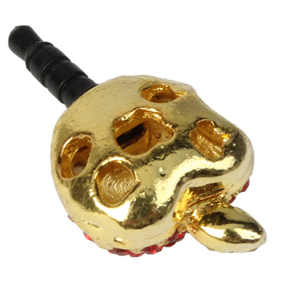 Fashion Apple Style Diamond Anti-dust Plug for iPhone 5/iPhone 4 & 4S/New iPad(iPad 3)/iPad 2/iPad/iPod