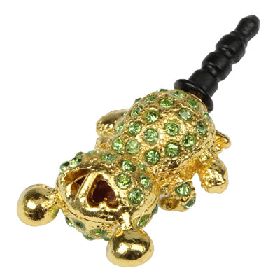Fashion Frog Style Diamond Anti-dust Plug for iPhone 5/iPhone 4 & 4S/New iPad(iPad 3)/iPad 2/iPad/iPod